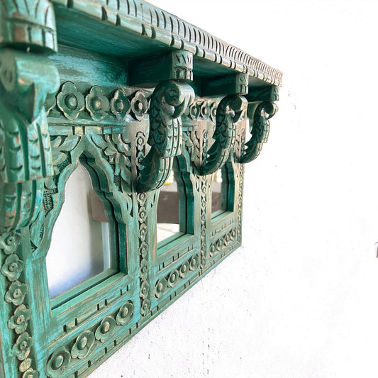 Wall Decor Triple Arch Mirror Frame