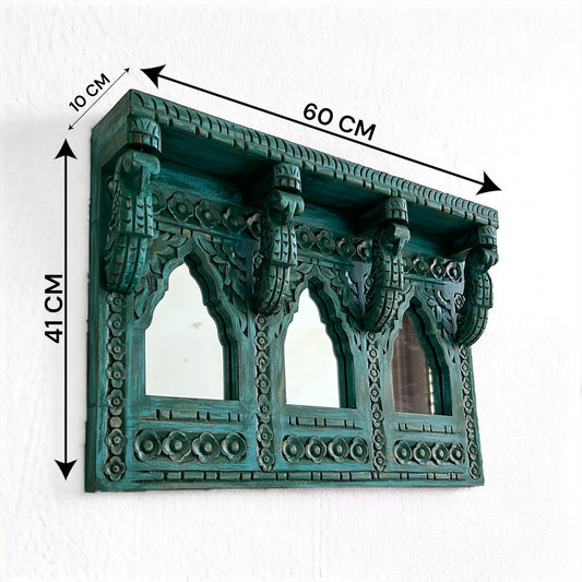 Wall Decor Triple Arch Mirror Frame