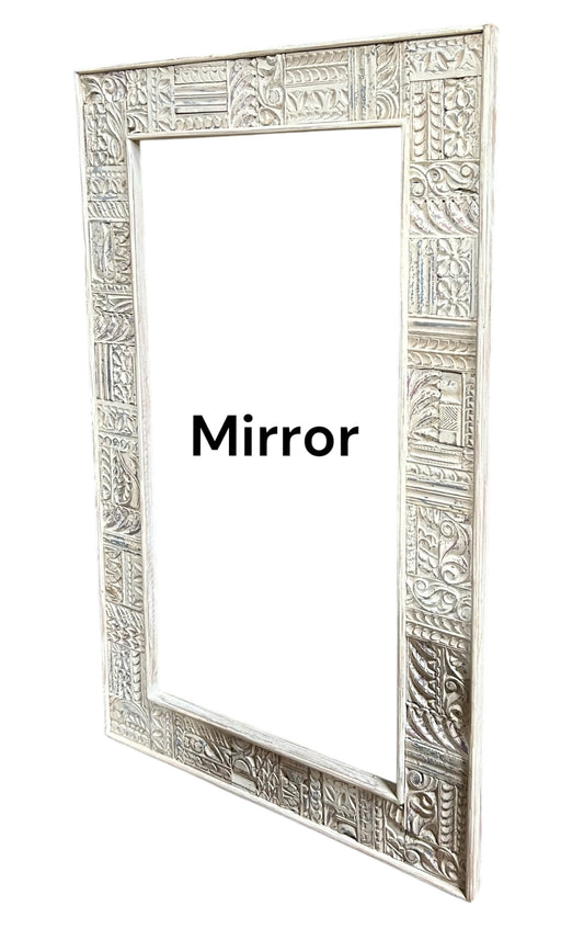 Vintage Mirror Frame Rectangular Shape
