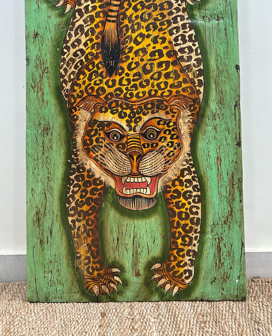 Antique Wooden Wall Décor Painting
