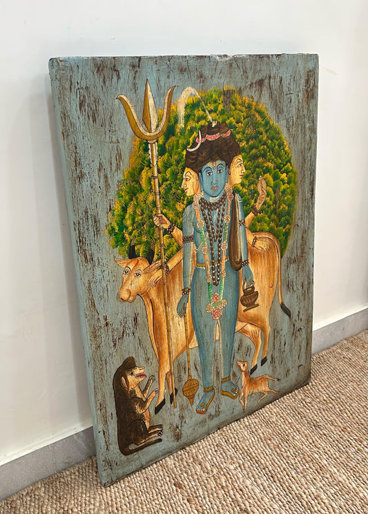 Lord Shiva Wall Décor Painting