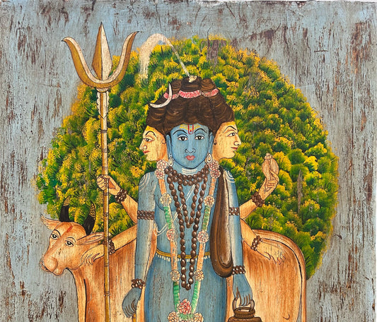 Lord Shiva Wall Décor Painting
