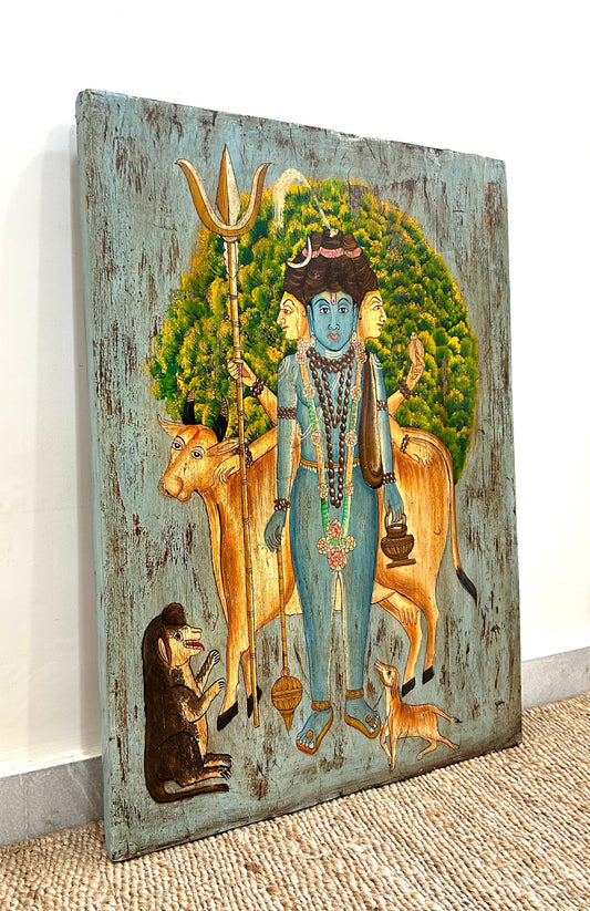 Lord Shiva Wall Décor Painting