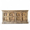 Solid Mango Wood Carved Side Board