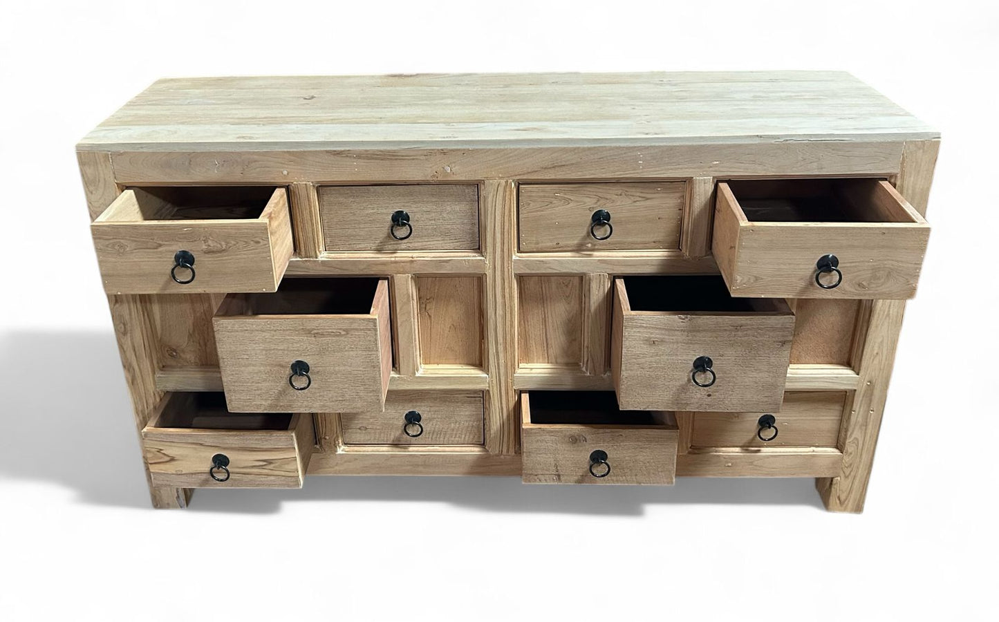 reclaimed wood vintage drawers chest / side board