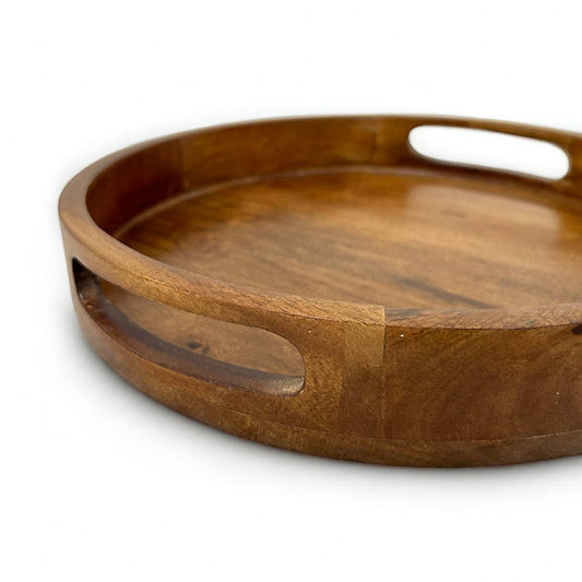 Solid Mango Wood Serving Tray