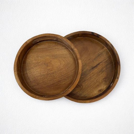 Solid Mango Wood Serving Tray