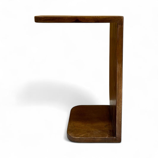 Solid Mango Wood C Shape Coffee Table