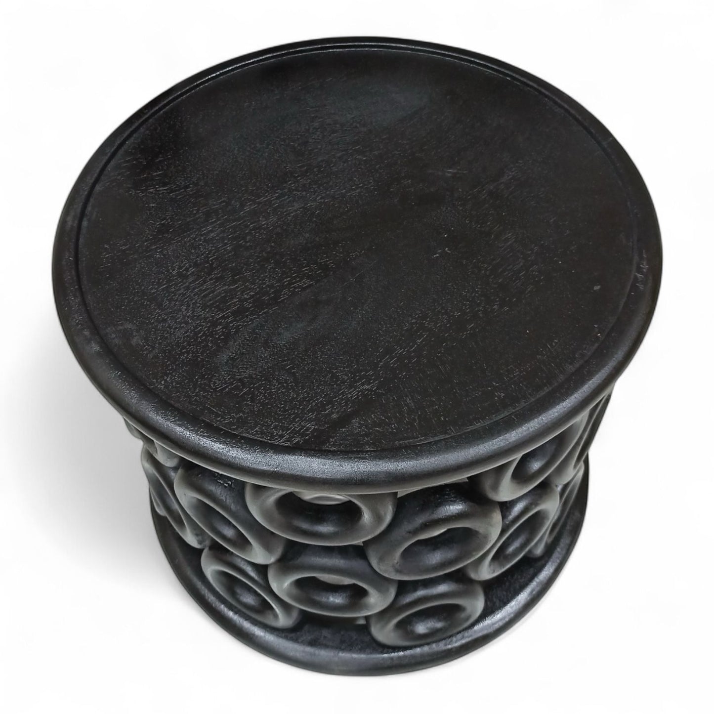 solid mango round coffee table