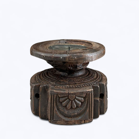 Vintage Seeder Candle Holder