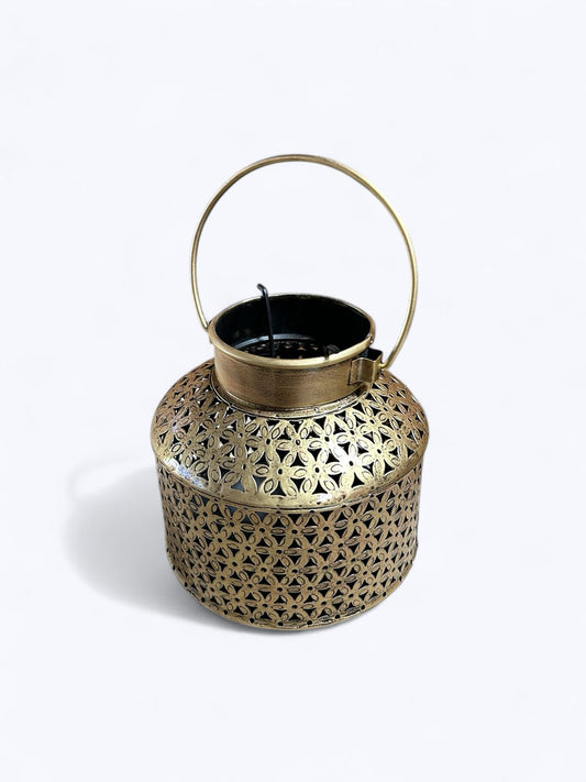 Iron T-Light Candle Holder