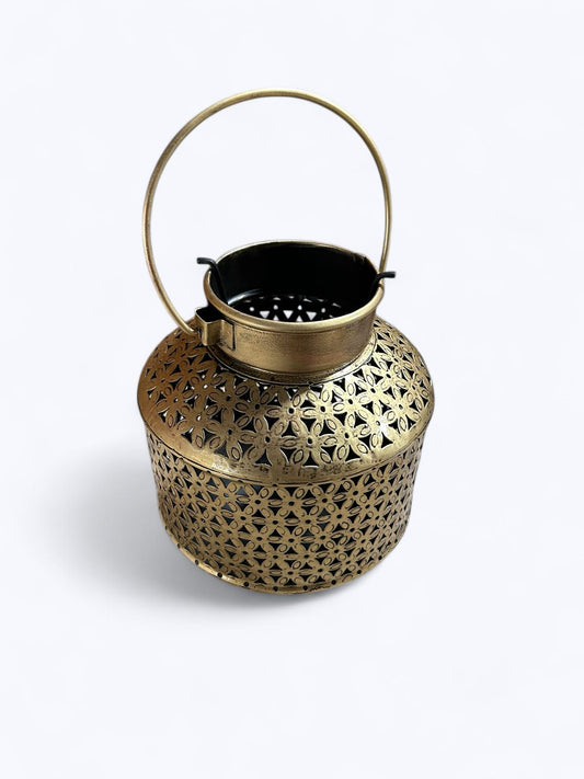 Iron T-Light Candle Holder