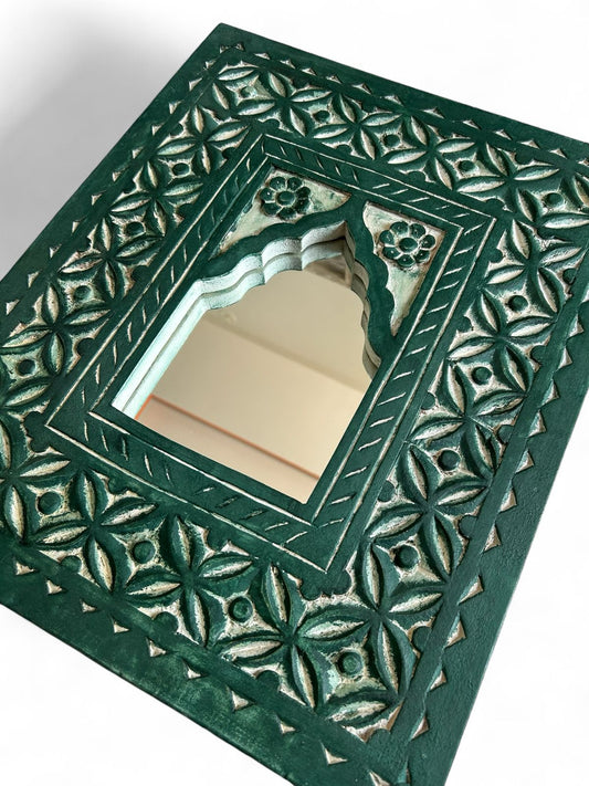 Carved Wall Décor Mirror Frame