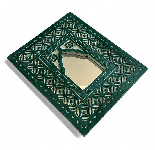 Carved Wall Décor Mirror Frame