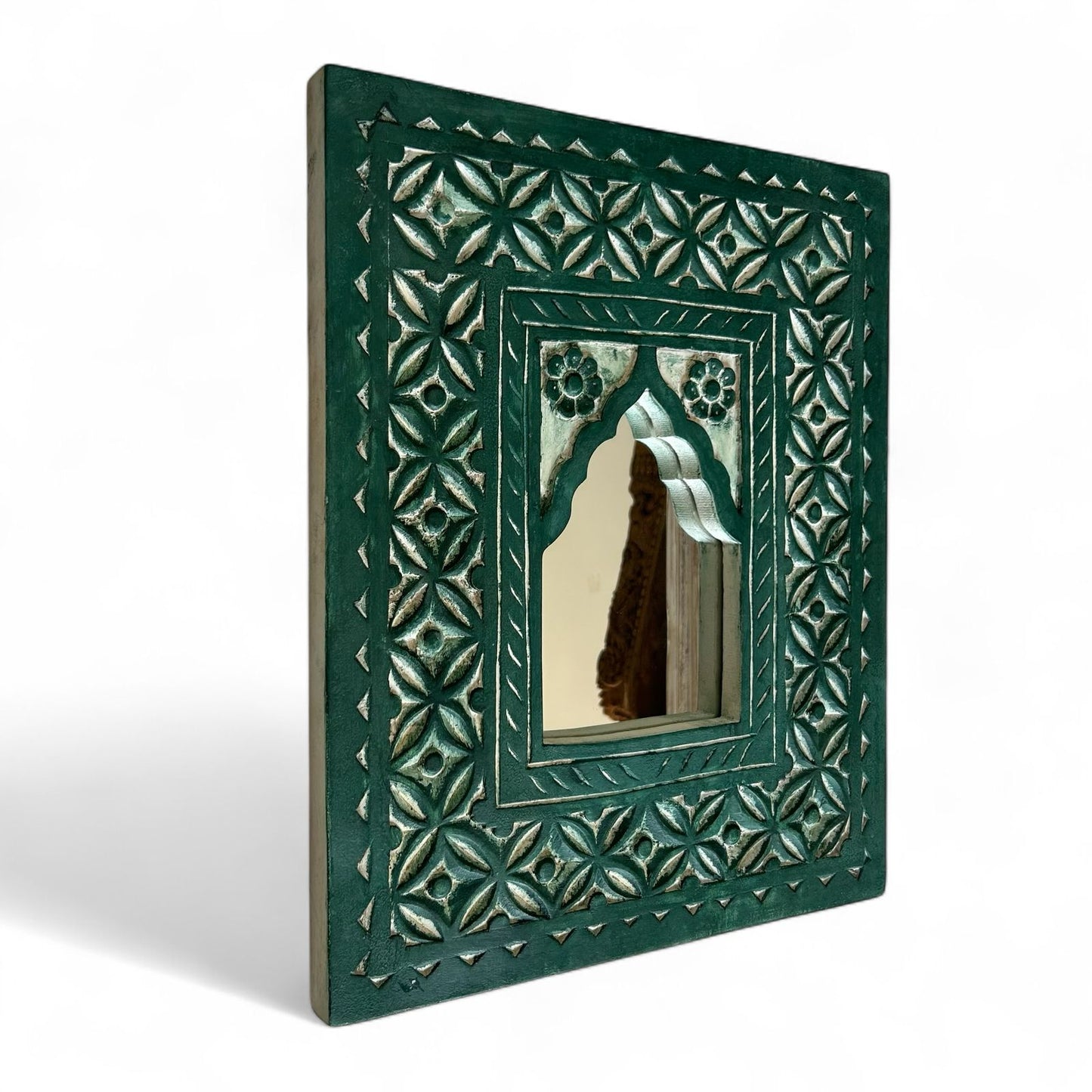 carved wall décor mirror frame