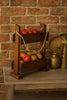Vintage Wooden Brick Mould Tray – Antique Brown