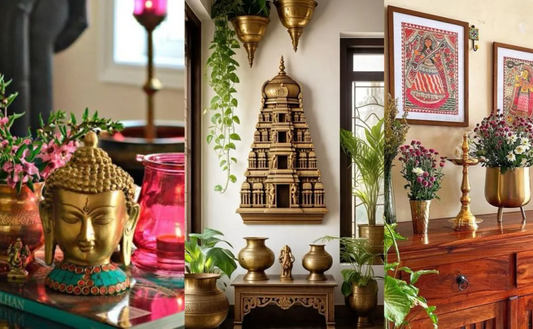 Eco-Friendly Brass and Metal Decor Ideas for Timeless Indian Interiors