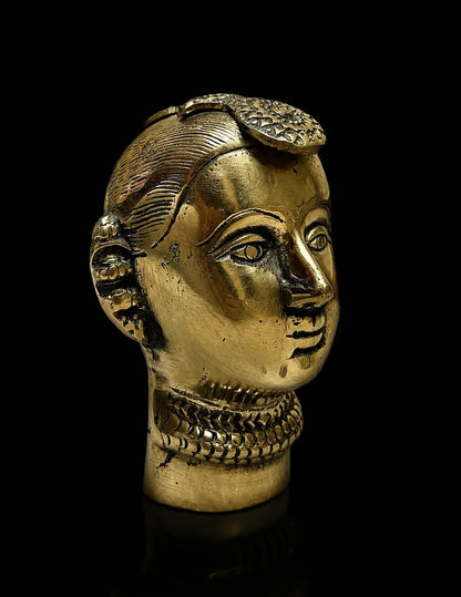Handcrafted Brass Gouri Idol Statue