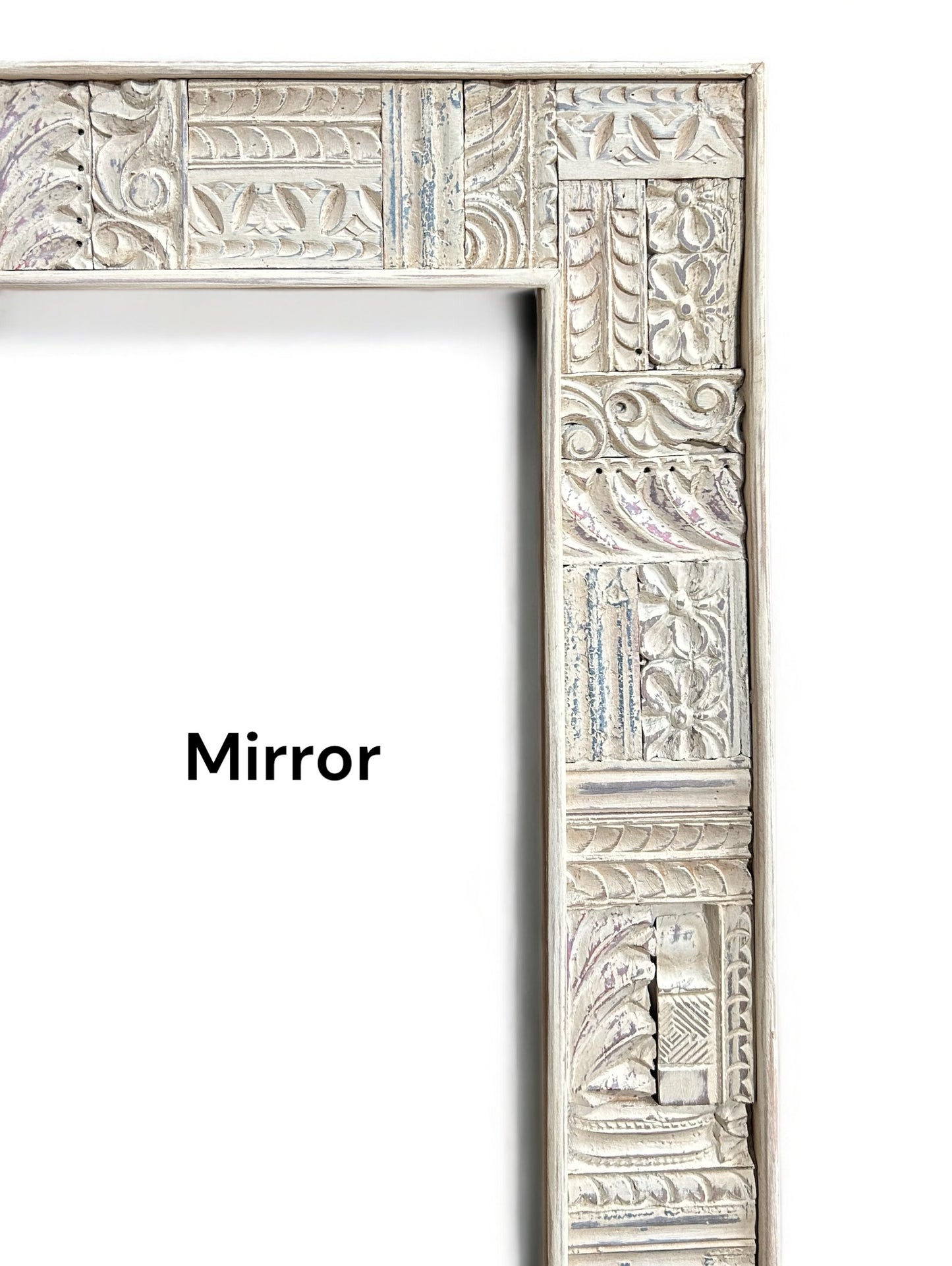 vintage mirror frame rectangular shape
