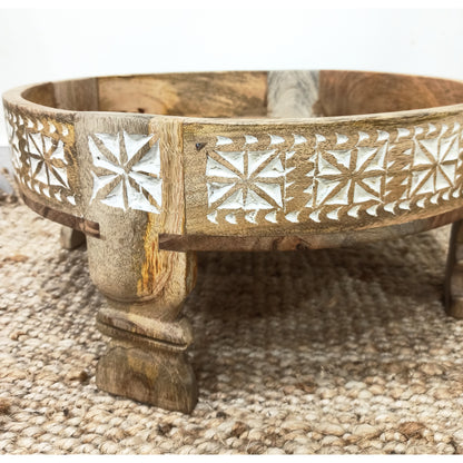 Wooden Décor Chakki Table / Grinder Coffee Table