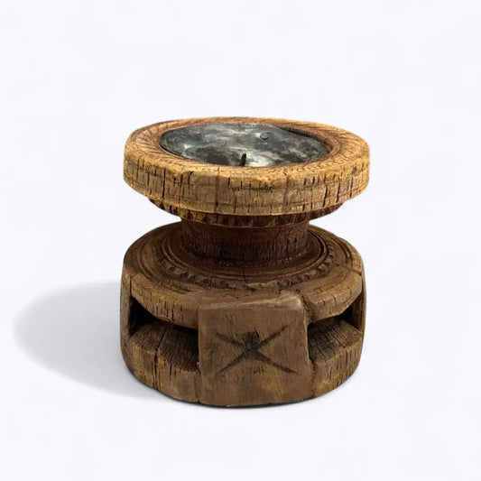 Vintage Seeder Candle Holder