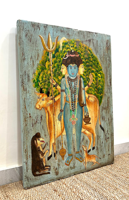 Lord Shiva Wall Décor Painting