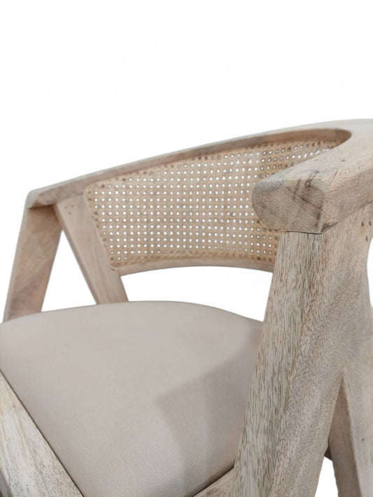 Solid Mango Wood Dinning Chair