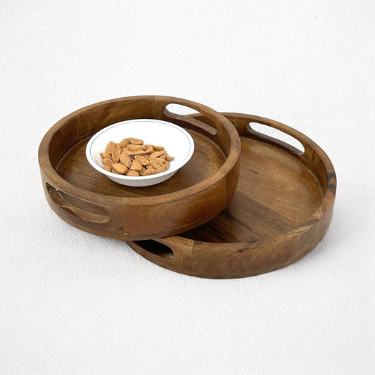 Solid Mango Wood Serving Tray