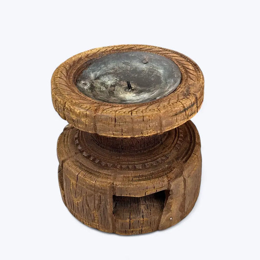 Vintage Seeder Candle Holder