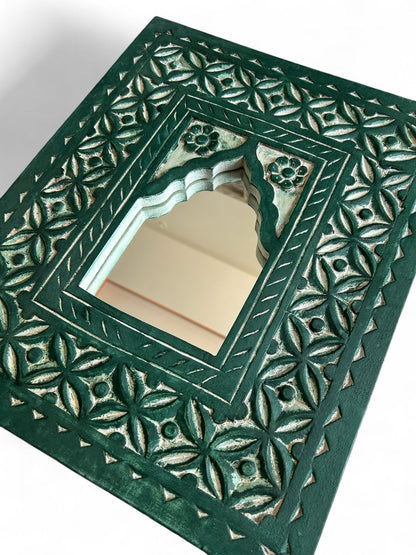 Carved Wall Décor Mirror Frame