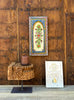 Hand-Painted Traditional Floral Wooden Wall Frame
